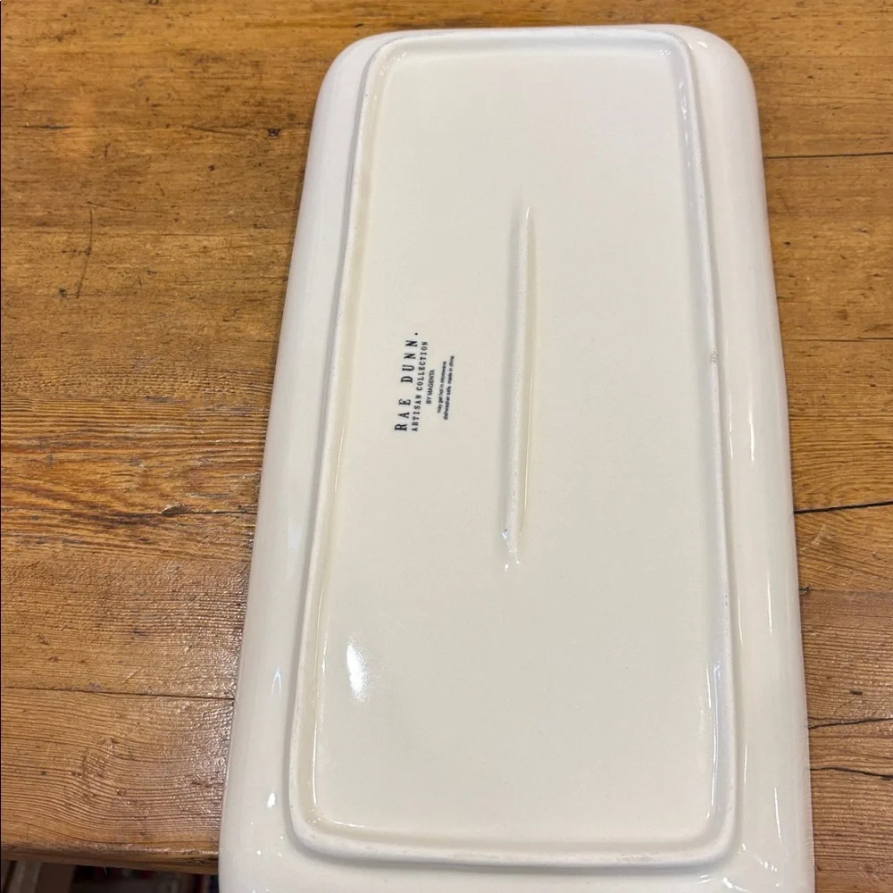 Rae Dunn winter beverage serving‎ tray coffee tea cocoa cider artisan collection